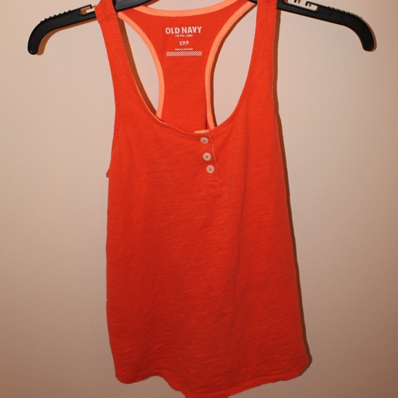 Old Navy Tops - 🔴10/$25 Orange Old Navy Tank Top Small